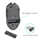G817 2.4G Wireless Gaming Mouse 2400DPI 6 Buttons Optical Mice w/ USB Rece A