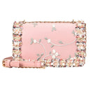 Flowers Women bag New handbag High quality PU Leather Sweet Girl Square bag