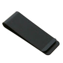 Metal Stainless Steel Money Clip Holder Folder Collar Clip (Black) A