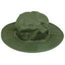 Outdoor Fishing Camping Hiking Sun Cap Round Rim Men Women Hat(dark green) S2R6