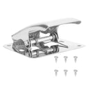 Fish Tail Clip Camping Cleaning Tools Fillet Clamp Stainless Steel Mounting Base