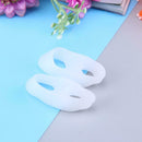 1pair Silicone Dual Ring Little Thumb Toes Varus Spacer Foot Care Tool