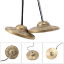 Handcrafted Tibetan Meditation Tingsha Cymbal Bell with Buddhist Lucky Symbol
