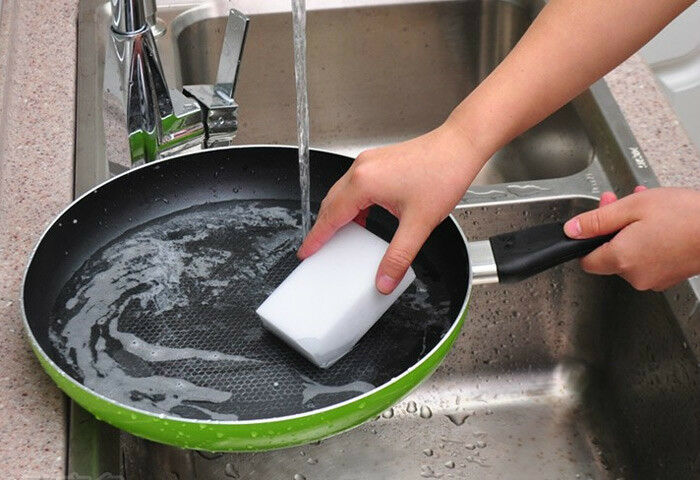 50PCS Magic Sponge Eraser Multi-functional Cleaning Melamine Cleaner Pad Foam