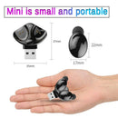Bluetooth 5.0 Headset Mini Wireless Earphones Sports Stereo Earphone with M