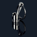 Auto Fob Key Chain Metal Piston Keyring Engine Ring Keyring Car Keychain New