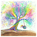 5D DIY Full Drill Diamond Painting Colorful Tree Cross Stitch Embroidery
