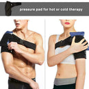 20*5cm Adjustable Heated Shoulder Wrap Support Brace Pain Belt Therapy O3U7