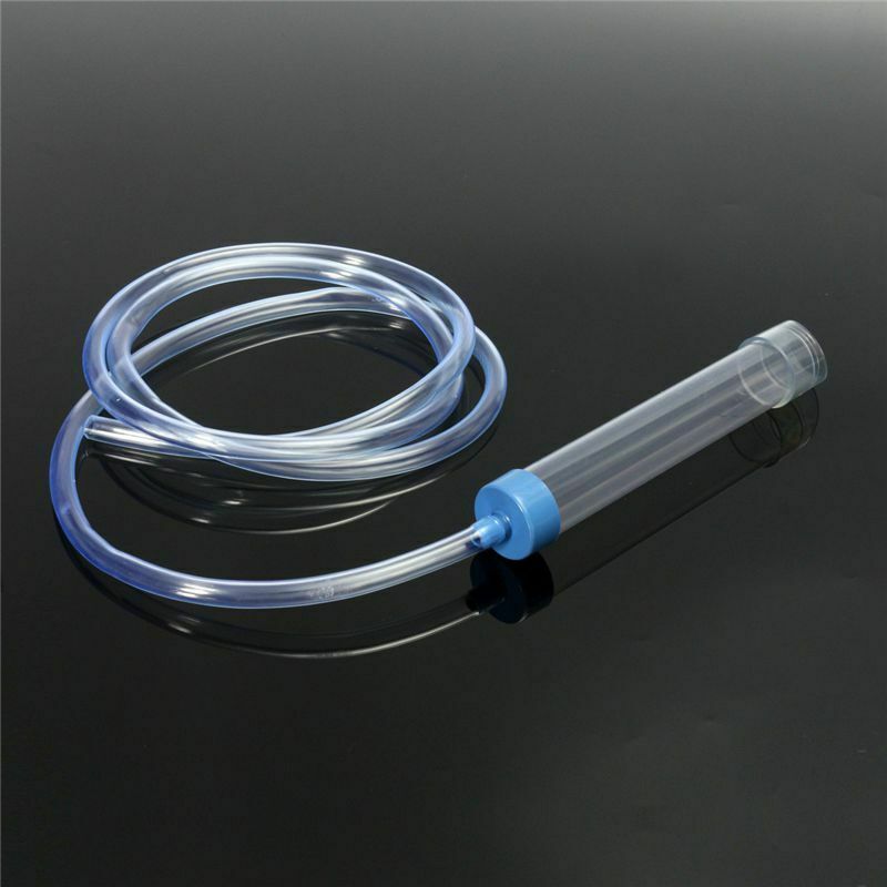 Fish Tank Aquarium Gravel Cleaner Syphon Vacuum Water Changer Pump Siphon H