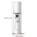 Portable Nano Mist Sprayer Facial Body Nebulizer Steamer Moisturizing Skin