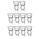 20/set White Black Women Garter Belt Straps High Stockings Suspenders Grips
