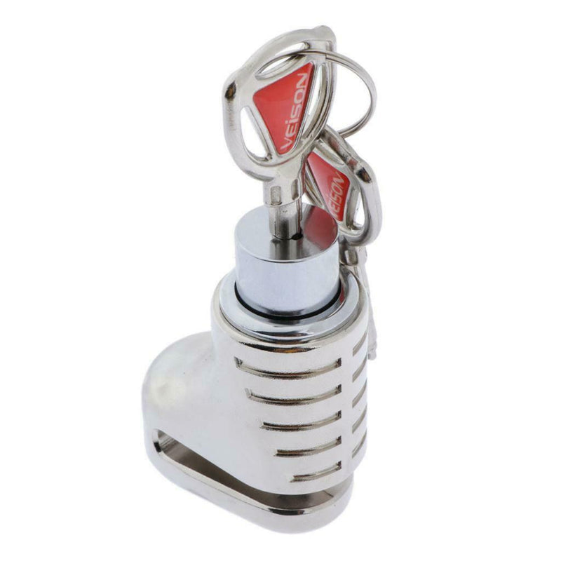 DX10 Metal New Motorcycle Bicycle Antitheft Wheel Disc Brake Lock Security