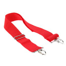 Adjustable Snare Drum Strap Belt With Metal Hook for Snare Drum Accessories Red