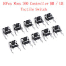 10Pcs RB / LB bumper button tactile switch for Xbox One Xbox 360 controller SP