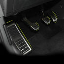 Car Styling Sport Fuel Brake Dead Pedal Cover Set DSG For Seat Leon 5F MK3