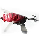 Cicada Bass Insect Fishing Lures 4cm Crank Bait Floating Tackle 1pcs NEWLY