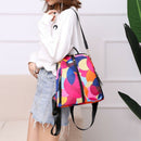 Color Women Backpack Waterproof Oxford Fashion Cute Backpack Pack Cloth Lar