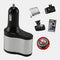 12V 24V Dual 2 USB Car Charger w/ Cigarette Lighter Socket Power Outlet Adapter
