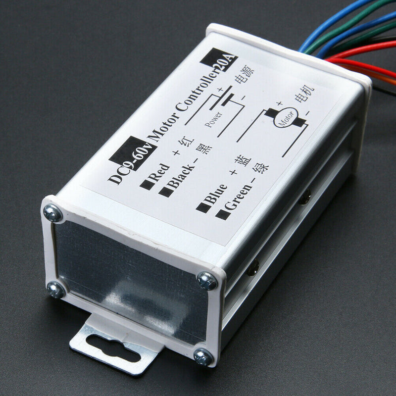 Reversible DC Speed Controller 12V24V36V48V60V Motor Driver PWM Controller A