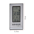 2X(Wireless Weather Thermometer Station Daily Clock Snooze Forecast Calenda
