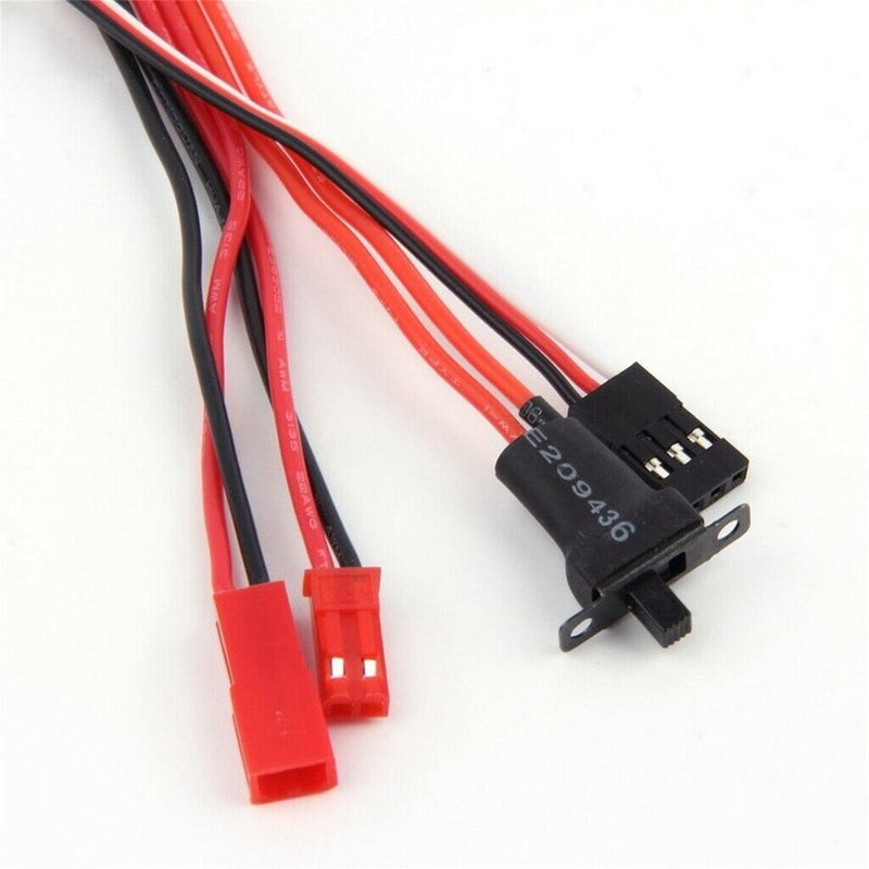 2pcs Dual Way Brushed ESC for RC Car Models Accessories 3-9.4V without Brake