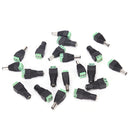 1Pairs Male Female 2.1x5.5mm DC Power Plug Jack Adapter Connector for CCTV newES
