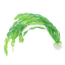 30CM Plastic Aquarium Plants Ornament w/ Base for Fish Tank - Green