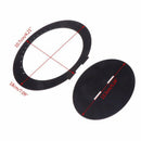Jewelry Display Rack Acrylic Oval Shaped Earrings Organizer Holder Stand St