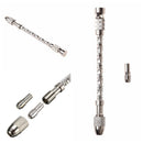 Mini Micro Twist Drill 0.3-1.6mm HSS Bit Set Hand Spiral Pin Vise Jewelry OZ