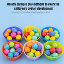 Parent-child Interaction Color Beads Elimination Hobby Funny 2 In 1 Portable