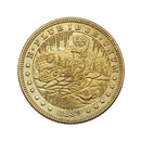 1889 Treasure lamp and Eagle Coin Collection Golden L8G4