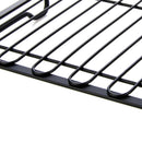 Wrought Iron Storage Rack Multi-Storey Sundries Storage Shelf for Kitchen B