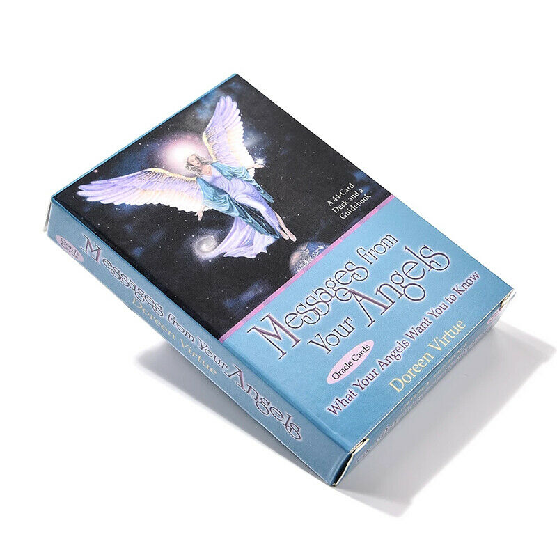 Messages From Your Angels Oracle Cards Deck Mysterious Tarot Cards Board Gam Hn