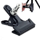 Aluminum Heavy Duty Clip Strong Clamp with 1/4" Screw for Flash Light Stand