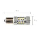 2PCS 1156  80W LED Car Fog Driving Light White DRL Bulb Lamp 5W SMD XB-D