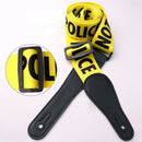Adjustable Guitar Strap Yellow Leather Ends Acoustic Classical Guitar Bass  I2E9