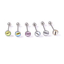 7Pcs Stainless Steel Punk Eye Tongue Barbell Rings Stud Body Piercing Jewel&+