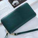 Wrist Band Women Long Clutch Wallet Large Capacity Wallets Female Purse Lad