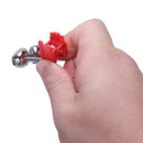 Red Plastic Clip Double Rod Bite Alarm Fishing Bells 6 Pcs