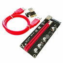 Ver011C Pci-E Riser Express Cable 16X To 1X Graphic Extension Wire Adapter