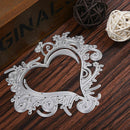 Lace Heart Stencil Scrapbooking Album Paper Card Embossing Cut Die$ Metal Q7W6