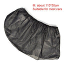2Pcs Car Window Cover Uv Protection Shield Sunshade Curtain Mosquito Dust P W8E2