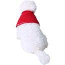 Pet Dog Cat Red Christmas Cloak Cape Xmas Halloween Holiday Costume Dress_S