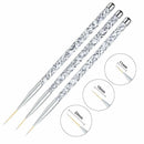 Nail Art Brush Liner Painting Drawing Flower Pen Marble Manicure Tools 3Pcs/Set