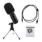 USB Microphone for Computer, Gaming PC Recording Condenser Microphone Tripod