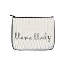 Printed Makeup Bags PU Leather Cosmetics Pouch for Travel (Medium Square) A