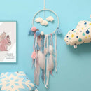 Led Dream Catcher Cloud Feather Dreamcatcher Girl Birthday Gift Baby Room D