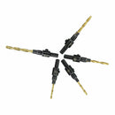 5PCS HSS Countersink Drill Bit Set Screw Woodworking Chamfer Tool Quick Change