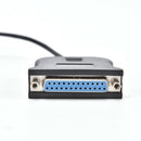 1m USB to DB25 Female Print Line to Parallel Adapter Cable 25Pin Printer Cable3C
