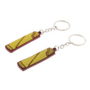 2 Pcs Guitar Keychain Key Chain Piano Key Chain Purse Bag Pendant C